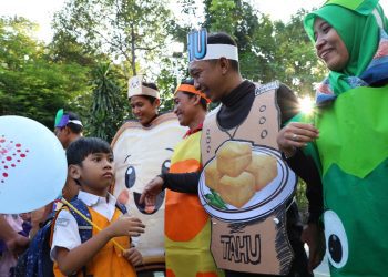 Salah satu MPLS di Surabaya yang dikemas ramah anak.