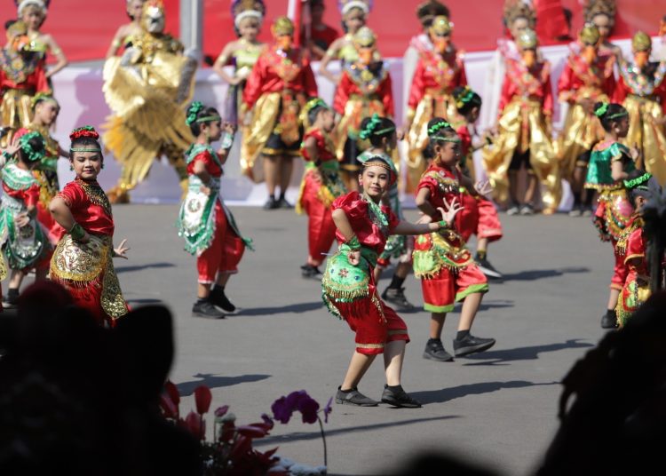 Foto ilustrasi perayaan HUT Kemerdekaan RI tahun lalu.