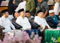 Wakil Presiden Indonesia ke-13 saat menghadiri acara puncak peringatan 200 tahun Pondok Pesantren Bahrul Ulum Tambakberas Jombang.