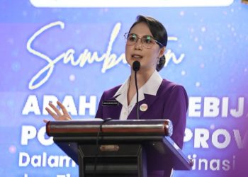 Ketua Tim Pembina Posyandu Jatim Arumi Bachsin