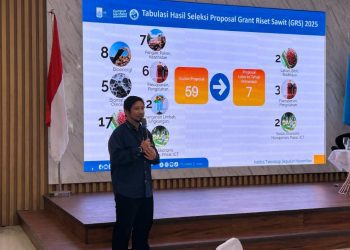 Direktur Riset dan Pengabdian kepada Masyarakat (DRPM) ITS Fadlilatul Taufany ST PhD