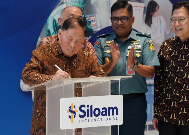 Peresmian meresmikan Mochtar Riady Center for Advanced Care (MRCAC) sebagai pusat pelayanan kesehatan berstandar global.