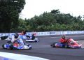 Kompetisi gokart di Sirkuit Institut Teknologi Sepuluh Nopember.