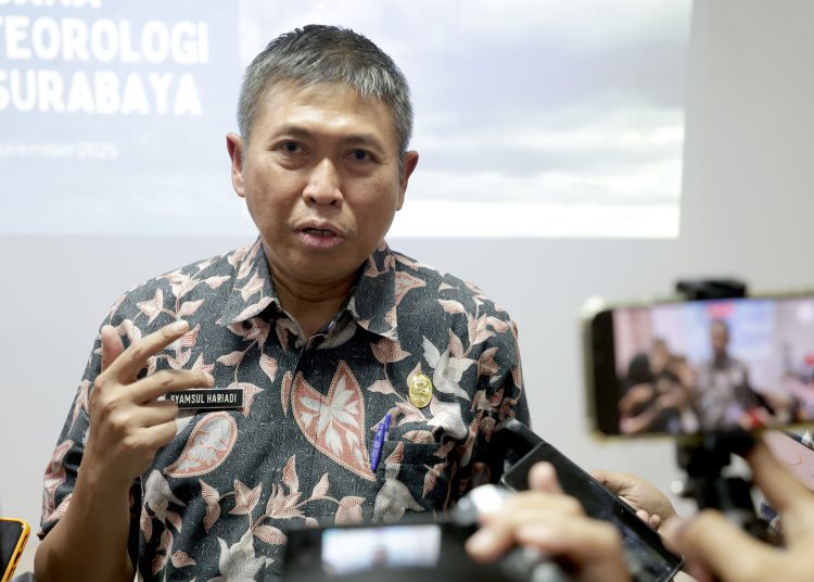 Kepala Dinas Sumber Daya Air dan Bina Marga Surabaya, Syamsul Hariadi