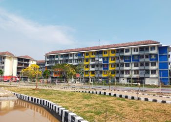 Salah satu rusun yang dikelola oleh Pemkot Surabaya.