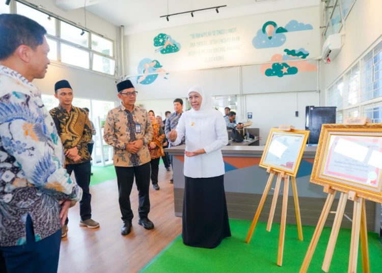 Peresmian OPOP Training Center (OTC) di Institut Teknologi Sepuluh Nopember (ITS) Surabaya.