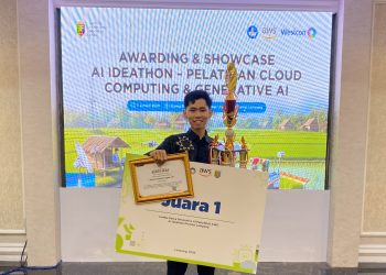 Mahasiswa Program Magister Biologi ITS Brilian Amanat Taqwa SPi sukses meraih juara pertama dalam kompetisi pengembangan inovasi AI skala nasional.