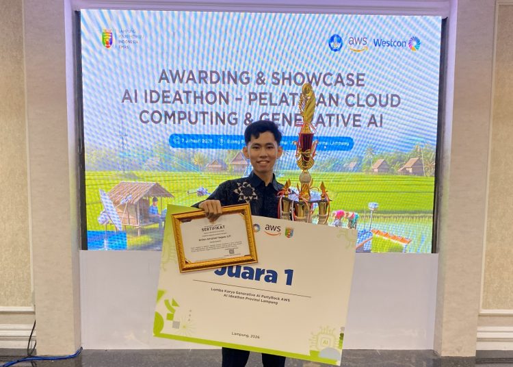 Mahasiswa Program Magister Biologi ITS Brilian Amanat Taqwa SPi sukses meraih juara pertama dalam kompetisi pengembangan inovasi AI skala nasional.