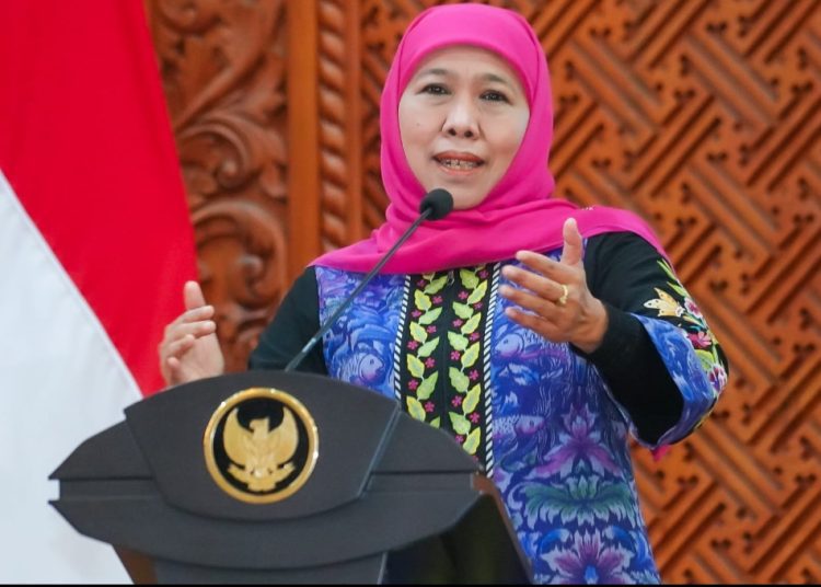 Gubernur Jawa Timur Khofifah Indar Parawansa
