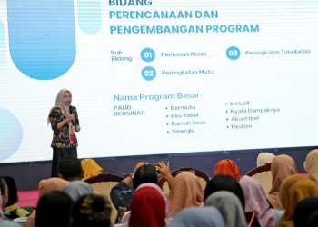 Rapat Kerja Bunda PAUD Kecamatan dan Kelurahan se-Kota Surabaya,.