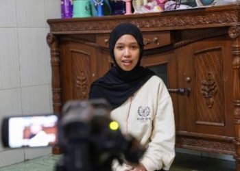 Wawancara salah satu mahasiswi yang dapat beasiswa Pemuda tangguh