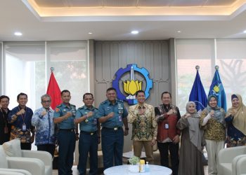 Courtesy visit jajaran AAL di Ruang Rektor ITS, Gedung Rektorat ITS,