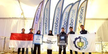 Tim riset Barunastra dar IITS meraih predikat Grand Champion pada ajang International RoboBoat Competition (IRC) 2026 yang digelar di Sarasota, Florida, Amerika Serikat.