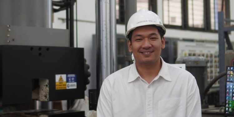 Ddoktor Departemen Teknik Sipil ITS Dr Danny Triputra Setiamanah ST MT MEng.