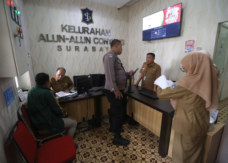 Penilaian Program Indonesia Asri di lingkungan OPD Pemkot Surabaya.