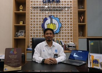 Direktur Riset dan Pengabdian kepada Masyarakat (DRPM) ITS Fadlilatul Taufany ST PhD