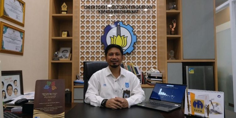 Direktur Riset dan Pengabdian kepada Masyarakat (DRPM) ITS Fadlilatul Taufany ST PhD