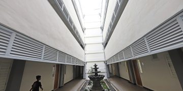 Foto ilustrasi salah satu rumah susun yang dikelola oleh Pemkot Surabaya.