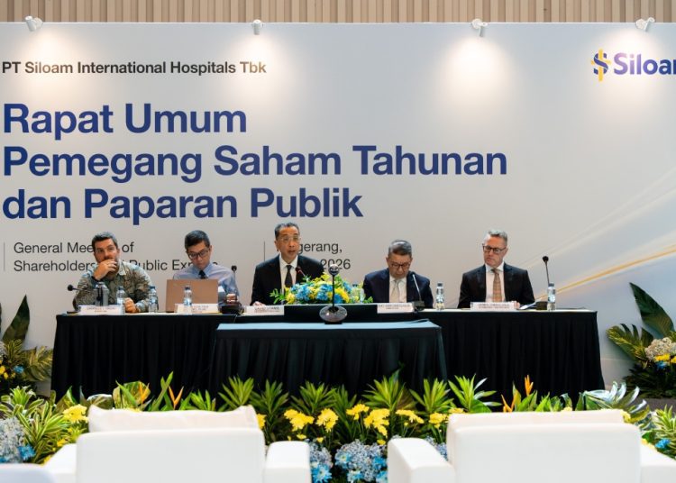 Rapat Umum Pemegang Saham Tahunan (RUPST) tahun buku 2025 PT Siloam International Hospital, Tbk di Tangerang.