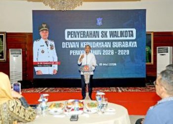 Wali Kota Surabaya Eri Cahyadi